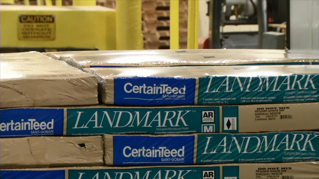 Certainteed LandMark Shingles Leaving Factory Floor