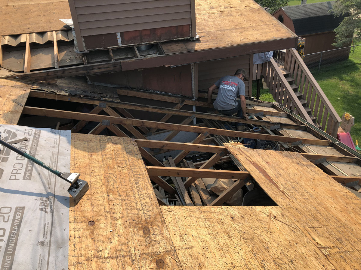 Roof Storm Repair Southeast Minnesota